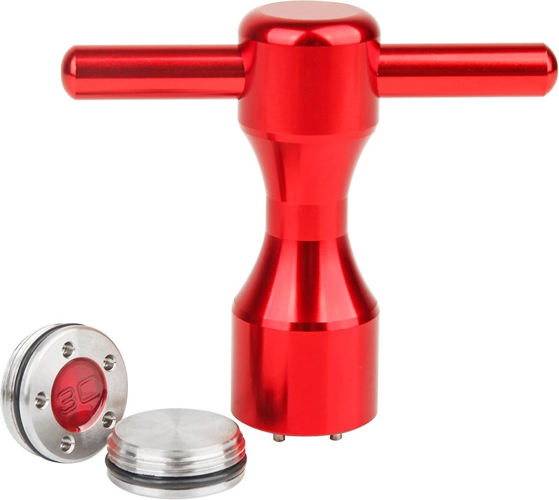 FoFoFo Golf Putter Weights Compatible with Scotty Cameron 2pcs Red 5g/10g/15g/20g/25g/30g/35g/40g/45g with Wrench Kit Set Compatible with Titleist Scotty Cameron Putter Newport - Image 1